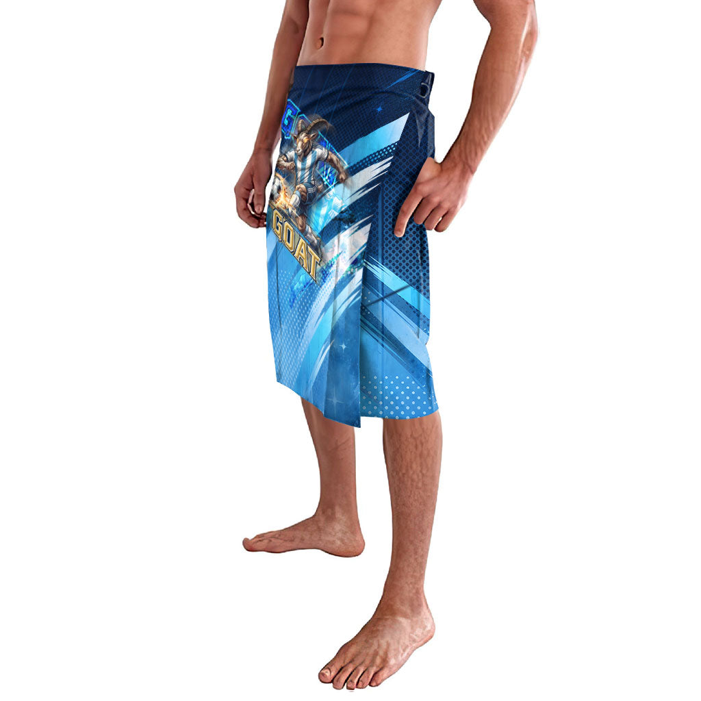 Argentina Football GOAT 10 Pride Lavalava Power of the King - 4 Star Champions Mascot