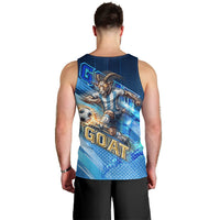 Argentina Football GOAT 10 Pride Men Tank Top Power of the King - 4 Star Champions Mascot