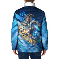 Argentina Football GOAT 10 Pride Padded Jacket Power of the King - 4 Star Champions Mascot