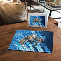 Argentina Football GOAT 10 Pride Puzzle Power of the King - 4 Star Champions Mascot