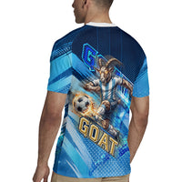 Argentina Football GOAT 10 Pride Rugby Jersey Power of the King - 4 Star Champions Mascot