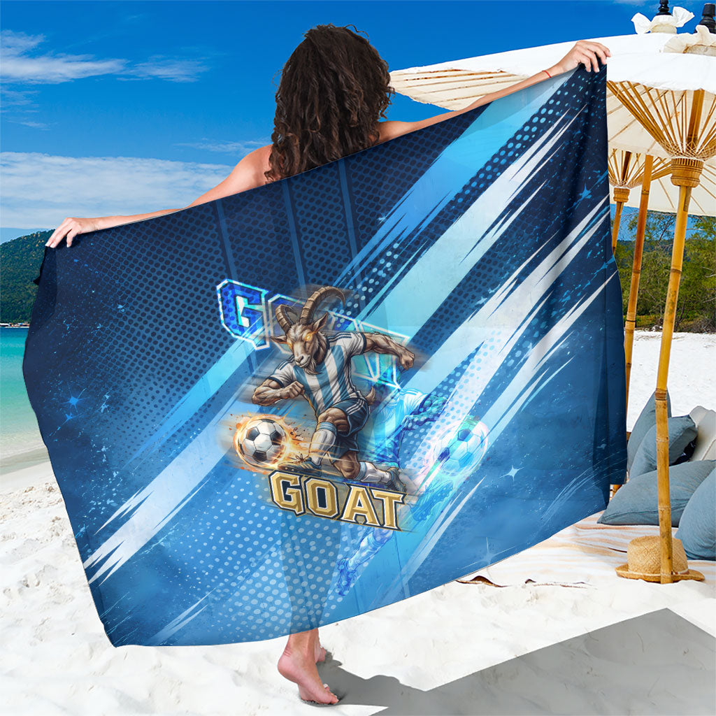 Argentina Football GOAT 10 Pride Sarong Power of the King - 4 Star Champions Mascot