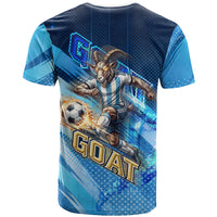 Argentina Football GOAT 10 Pride T Shirt Power of the King - 4 Star Champions Mascot