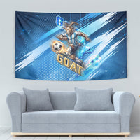 Argentina Football GOAT 10 Pride Tapestry Power of the King - 4 Star Champions Mascot