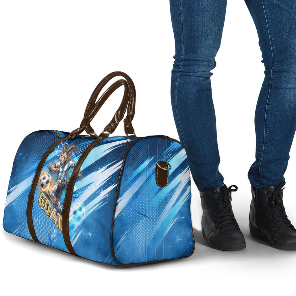 Argentina Football GOAT 10 Pride Travel Bag Power of the King - 4 Star Champions Mascot