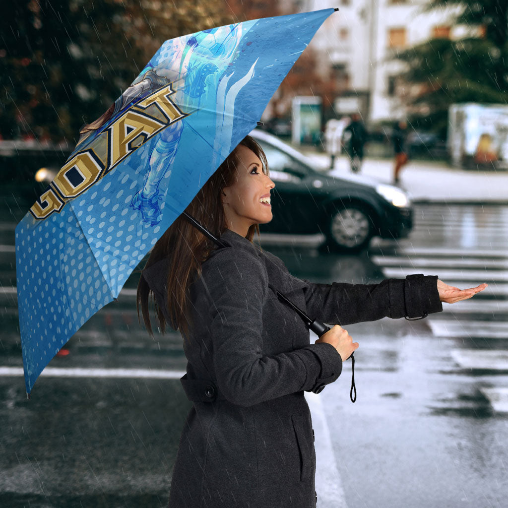 Argentina Football GOAT 10 Pride Umbrella Power of the King - 4 Star Champions Mascot