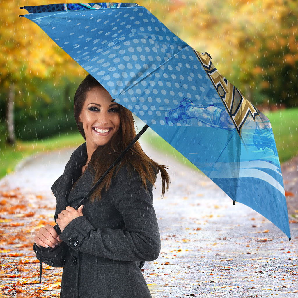 Argentina Football GOAT 10 Pride Umbrella Power of the King - 4 Star Champions Mascot
