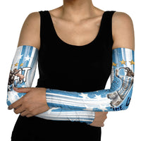Argentina Football GOAT Arm Sleeves Four Times World Champions