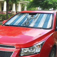 Argentina Football GOAT Auto Sun Shade Four Times World Champions
