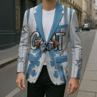 Argentina Football GOAT Blazer Four Times World Champions