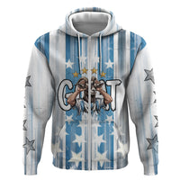 Argentina Football GOAT Hoodie Four Times World Champions