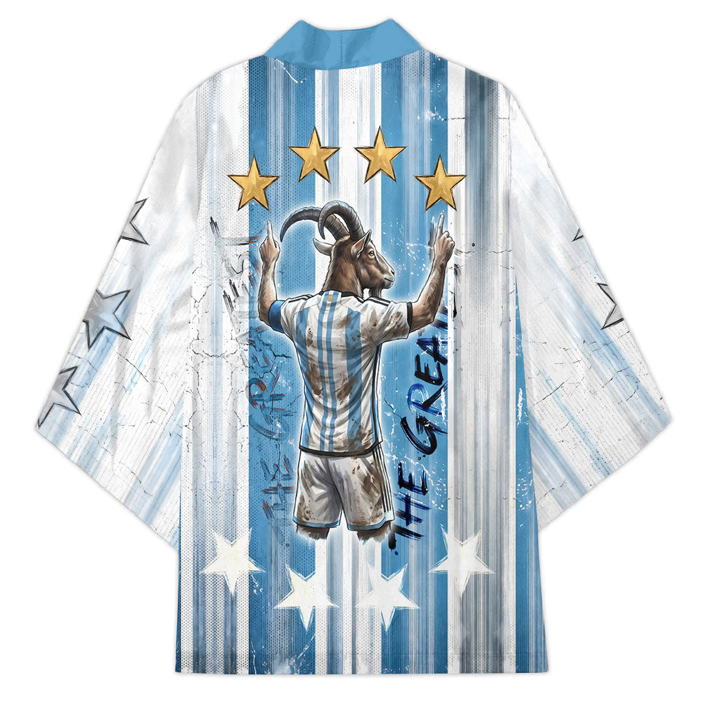 Argentina Football GOAT Kimono Four Times World Champions