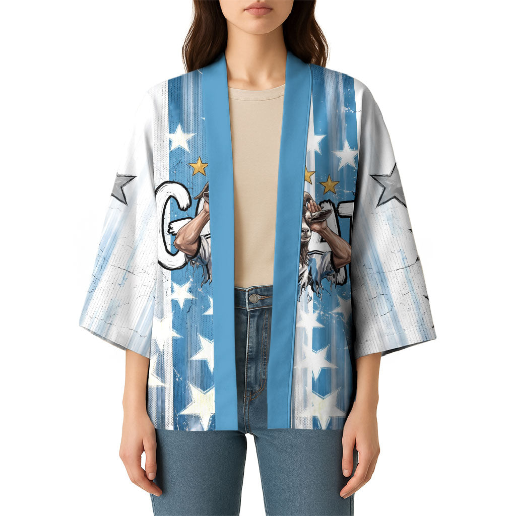 Argentina Football GOAT Kimono Four Times World Champions