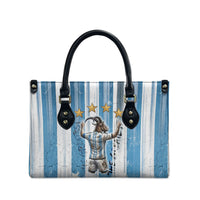 Argentina Football GOAT Leather Bag Four Times World Champions