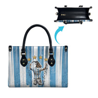 Argentina Football GOAT Leather Bag Four Times World Champions