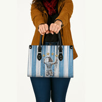 Argentina Football GOAT Leather Bag Four Times World Champions