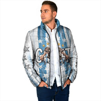 Argentina Football GOAT Padded Jacket Four Times World Champions