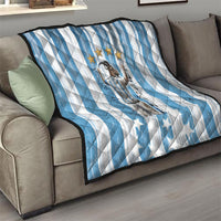 Argentina Football GOAT Quilt Four Times World Champions