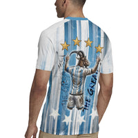Argentina Football GOAT Rugby Jersey Four Times World Champions