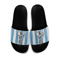 Argentina Football GOAT Slide Sandals Four Times World Champions