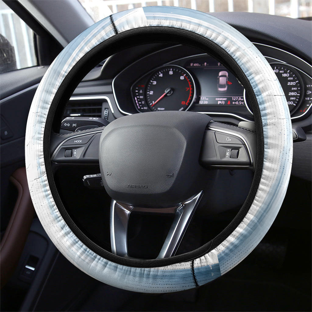 Argentina Football GOAT Steering Wheel Cover Four Times World Champions