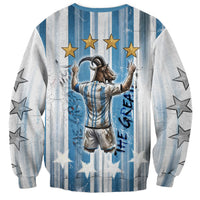 Argentina Football GOAT Sweatshirt Four Times World Champions