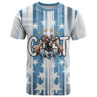 Argentina Football GOAT T Shirt Four Times World Champions