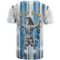 Argentina Football GOAT T Shirt Four Times World Champions