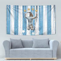 Argentina Football GOAT Tapestry Four Times World Champions
