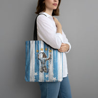 Argentina Football GOAT Tote Bag Four Times World Champions