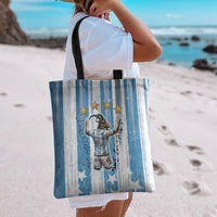 Argentina Football GOAT Tote Bag Four Times World Champions