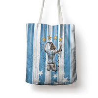 Argentina Football GOAT Tote Bag Four Times World Champions