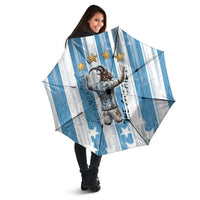 Argentina Football GOAT Umbrella Four Times World Champions