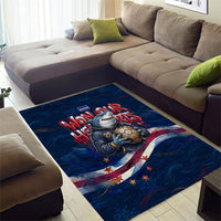 Cape Verde World Football 2026 Area Rug Blue Sharks Won Our Hearts - Oil Paint Style