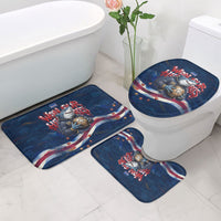 Cape Verde World Football 2026 Bathroom Set Blue Sharks Won Our Hearts - Oil Paint Style