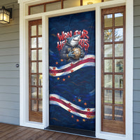 Cape Verde World Football 2026 Door Cover Blue Sharks Won Our Hearts - Oil Paint Style