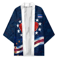 Cape Verde World Football 2026 Kimono Blue Sharks Won Our Hearts - Oil Paint Style