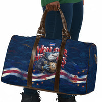 Cape Verde World Football 2026 Travel Bag Blue Sharks Won Our Hearts - Oil Paint Style