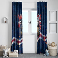 Cape Verde World Football 2026 Window Curtain Blue Sharks Won Our Hearts - Oil Paint Style