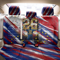 Cape Verde Football 2026 Back Car Seat Cover Won Our Hearts Blue Sharks Soccer Player