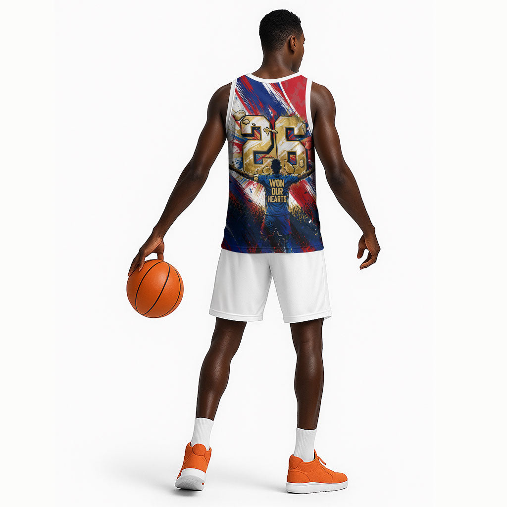 Cape Verde Football 2026 Basketball Jersey Won Our Hearts Blue Sharks Soccer Player