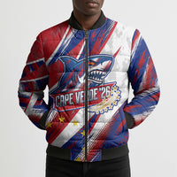 Cape Verde Football 2026 Bomber Puffer Jacket Won Our Hearts Blue Sharks Soccer Player