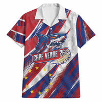 Cape Verde Football 2026 Hawaiian Shirt Won Our Hearts Blue Sharks Soccer Player