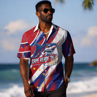 Cape Verde Football 2026 Hawaiian Shirt Won Our Hearts Blue Sharks Soccer Player