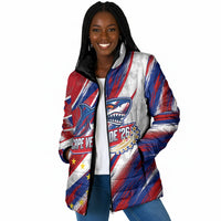 Cape Verde Football 2026 Padded Jacket Won Our Hearts Blue Sharks Soccer Player
