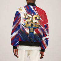 Cape Verde Football 2026 Sleeve Zip Bomber Jacket Won Our Hearts Blue Sharks Soccer Player