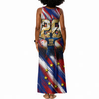 Cape Verde Football 2026 Tank Maxi Dress Won Our Hearts Blue Sharks Soccer Player