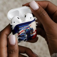 Personalized Cape Verde Blue Sharks AirPods Case Giant Spirit African Football 2026 Mascot