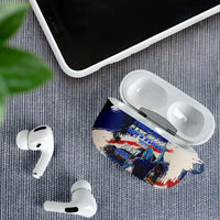 Personalized Cape Verde Blue Sharks AirPods Case Giant Spirit African Football 2026 Mascot