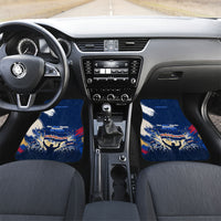 Personalized Cape Verde Blue Sharks Car Mats Giant Spirit African Football 2026 Mascot